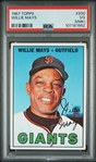 1967 Topps Willie Mays #200 PSA 3 MK